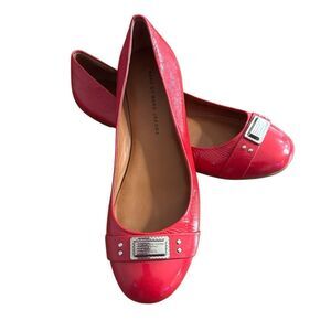 Marc by Marc Jacobs Red Ballet Flats